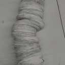 4Inch 10FT Long Flexible Aluminum Air Ducting, Heavy-Duty White 4 Layer Dryer Vent Hose, Dryer Duct for HVAC Ventilation,duct fan systems, 2 Stainless Steel Clamps Include