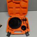 HORUSDY Hole Saw Set 24PCS Hole Saw Kit,Hole Saw Drill Bit Kit, 3/4"-6" (19-152mm) 17PCS Saw Blades, 2 Mandrels, 3 Drill Bit, Installation Plate, Hex Key, For Drywall, Soft Wood, Plywood, Plastic, PVC