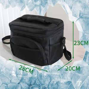 Lunch Handbag Tote Bag Practical Portable Food Bento Pouch Dinner Container Insulated Thermal Bag for Outdoor Picnic Hiking