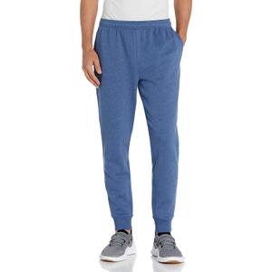 Amazon Essentials mens Relaxed Joggers Sweatpants, Fleece, Comfortable Fit (Blue)