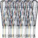 Ferreve 24 Pcs Eid Tasbih Prayer Beads 99 Tasbeeh for Muslim Worry Beads with Misbaha Islamic Allah for Men Women Islamic Religion Ramadan Gifts Festival Decoration