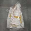 Bshine Outdoor Christmas Angel Decorations Christmas Glittering 5.5FT Angel with Wing & Lights Outdoor Holiday Decorations Lighted Decoration for Yard Patio Lawn Garden