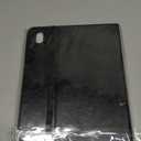 OKP Case for iPad 11-inch (A16) 2025 / 10th Generation 2022, for ipad 11th /10th 10.9 inch with Multi-Angle Viewing PU Leather Stand Cover with Pencil Holder & Pocket, Auto Sleep/Wake, Black