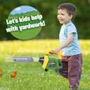 John Deere Leaf Blower Toy for Kids Pretend Construction Tool with Lights and Sounds | Blows Real Air