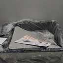 Stainless Steel Cat Litter Box with Enclosure, Large Litter Box for Cats and Kittens, Smooth Easy Clean Interior, Durable Metal Design with Cover, Litter Shovel, Pad and Footboard Included (Black)