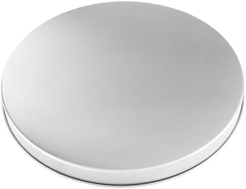 VEVOR Fire Pit Cover Lid, Compatible with The Solo Stove Bonfire 20" Portable Firepit Spark Screen,Stainless Steel Metal Cover, Wood Burning and Camping Stove Accessory, for Outdoor Patio Backyard