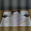 3-Light Bathroom Vanity Light,Modern Matte Black Bathroom Light Fixtures with Square Frosted Glass,Wall Sconces Lighting fixtures Over Mirror Restroom, Living Room Hallway