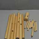 Coat Rack, Freestanding Coat Rack with 8 Hooks and 3 Adjustable Size Tree Coat Racks for Bedroom, Hallway, Entrance, Office, for Hats, Coats, Scarves, Handbags (1 PC, Natural)