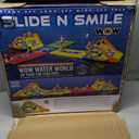 WOW Sports Giant Inflatable Floating Water Slide - 2 Lanes - 9 ft - Hi-Vis Graphics - Kids & Adults