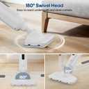 Steam Mop for Floor Cleaning with 2 Washable Pad, Lightweight Floor Steamer Cleaner Mop for Hardwood, Tile, Laminate Floors，Carpet
