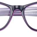 ALWAYSUV Computer Glasses Blue Light Blocking for Kids Boys Girls Teens Children Gaming Eyewear Reduce Eyestrain Glasses Purple