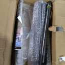 Garden Rake, 63 Inch Long Handle with 17 Tongs, Heavy Duty Metal Bow Rake for Loosening Leveling Soil, Garden Leaf Rake for Raking Leaves Grass , Weeding, Metal Yard Thatch Lawn Care Garden Tool