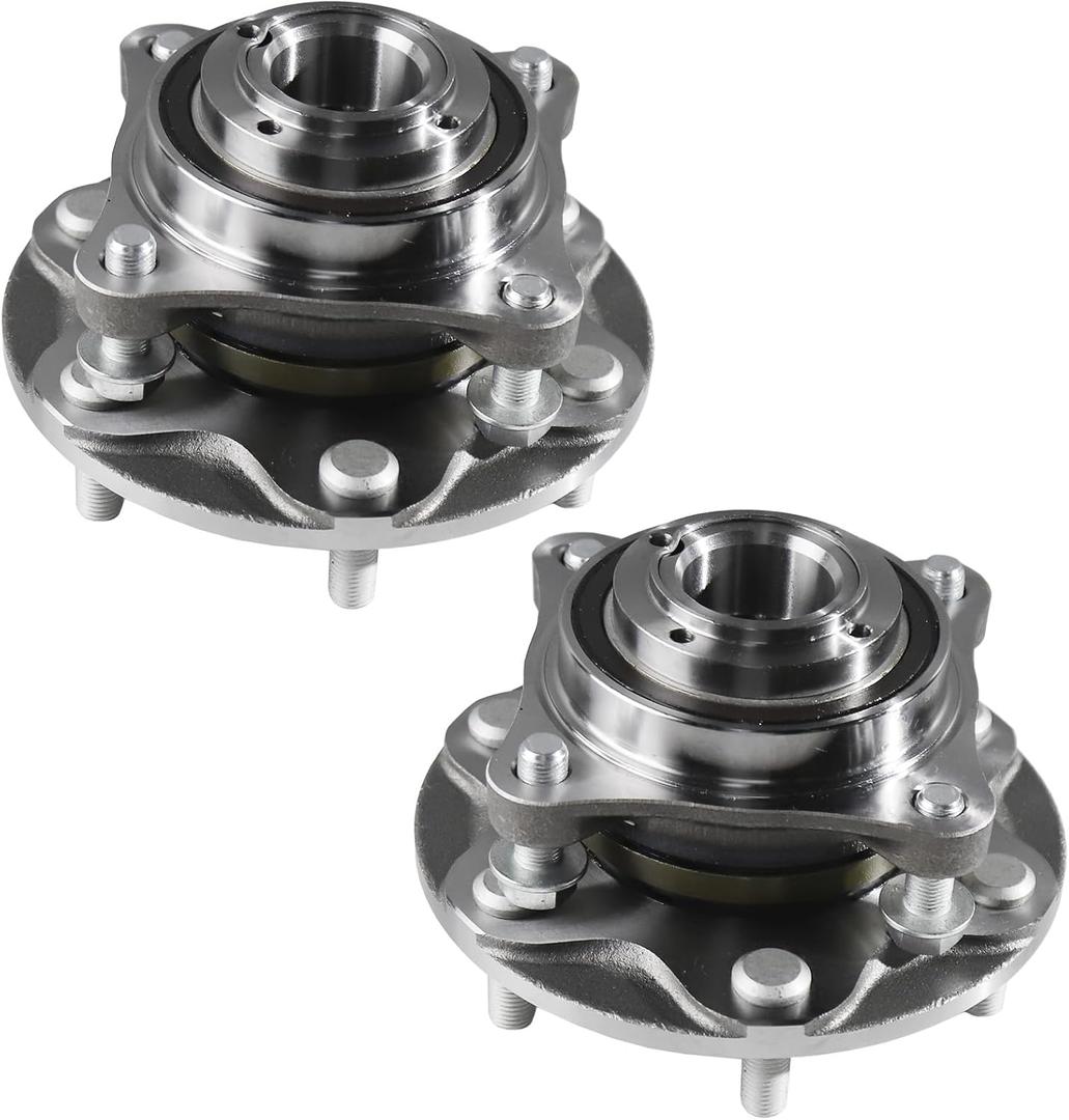 515040 2WD Front Wheel Bearing and Hub Assembly Fits for 03-16 Toyota 4Runner, 07-09 FJ Cruiser, 05-17 Hilux, 05-19 Tacoma (6Lugs w/ABS)