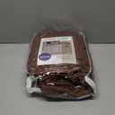 MIULEE Chocolate Brown Linen Curtains 96 Inch Long for Bedroom Living Room, Soft Thick Linen Textured Window Drapes Semi Sheer Light Filtering Back Tab Rod Pocket Burlap Look Decor, 2 Panels