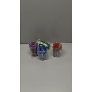 US Acrylic Optix Plastic Reusable Drinking Glasses (Set of 8) 20oz Water Cups in Jewel Tone Colors | BPA-Free Tumblers, Made in USA | Top-Rack Dishwasher Safe