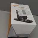 oneisall Automatic Cat Feeder for 2 Cats, 20 Cups/5L Automatic Cat Food Dispenser for Small Pets Indoor, Timed Cat Feeder for Dry Food (Black)