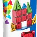 MAGNA-TILES microMAGS 26-Piece Travel Magnetic Construction Set  Bold Colors, The Original Magnetic Building Brand