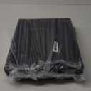 Seed Starter Tray, 10 Packs Plant Tray, Durable Plastic Growing Trays, Stackable Seedling Starter Trays Perfect for Indoor, Outdoor, Greenhouses, 16.5" L x 13.2" W x 2.8" H - Black