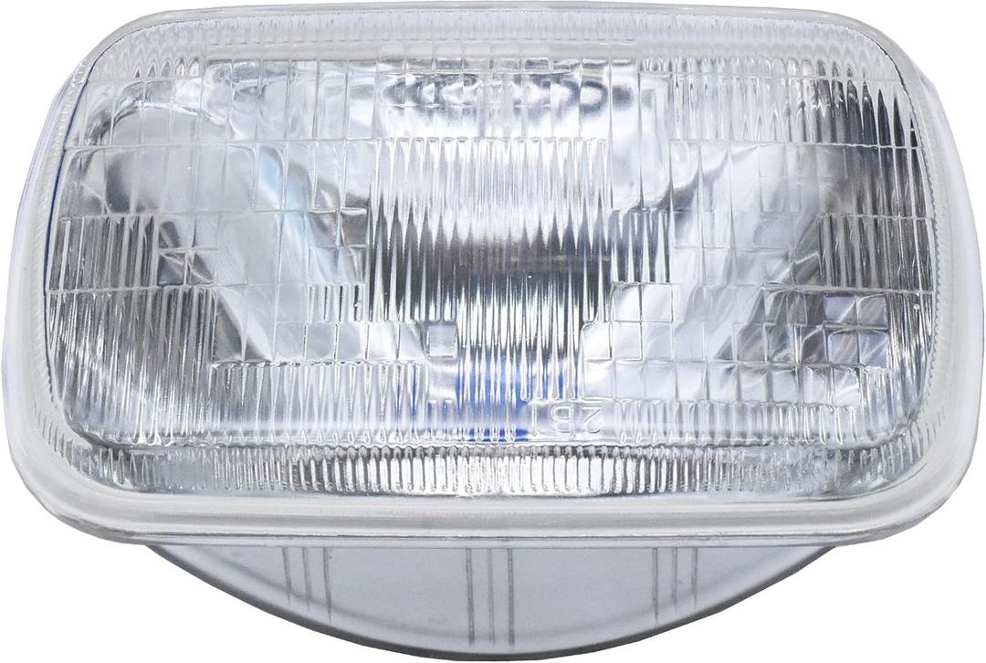 fokes H6054Super vision Halogen Sealed Beam Headlight Low & High Beams Headligh7square,200mm, #H6054