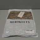 MEROKEETY Women's Fall Fuzzy Colorful Knit Cardigan Sweaters Winter Button Down Boho Casual Long Sleeve Outerwear Top (XL)