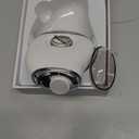 3-in-1 Electric Nail Clipper for Baby & Adults, USB Rechargeable Trimmer with LED Light, Polisher and Storage Container, Adjustable Speeds Nail Clipper for Kids, Seniors & Caregivers (Safe & Quiet) (White)