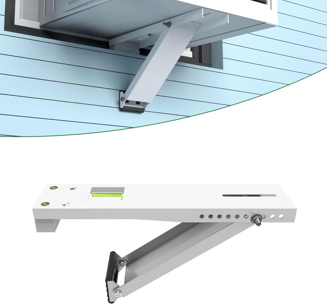 Forestchill Window Air Conditioner Bracket, Light Duty Support Up to 88 lbs, Universal AC Window Unit Bracket, Fit 5,000 to 12,000 BTU