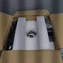 DJ Strobe Party Lights,RGBW 3in1 LEDs Disco Ball Lights Rotatable 540 Rave Light Room Party Lighting Indoor Professional Sound Activated DMX Stage Light for Parties Club Home Bar Birthday KTV (Black)