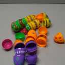 JOYIN 3.15Inch Printed Plastic Eggs Colorful, Fillable Empty Eggs Bulks for Easter Hunt Event, Party Favor-30 pcs