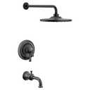 Moen Colinet M-CORE 3-Series 1-Handle Eco-Performance Tub and Shower Trim Kit, Valve Required, Matte Black