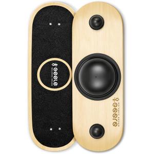 Balance Board for Adults and Kids, Standing Desk Balance Board for Training | Wooden Board with 360 Rotation, Anti-Surface Whirl Board for Training Skiing and Surfing, Suitable Home and Office Exercise
