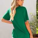 ANRABESS Women's Oversized Tee Shirts, Comfy Fabric Loose Fit Top, All-Day Cozy for Gym, Lounge Office, Versatile Casual Wear