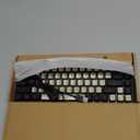 65% Gaming Keyboard, Wired Backlit Mini Keyboard, Ultra-Compact Anti-Ghosting No-Conflict 68 Keys Membrane Gaming Wired Keyboard for PC Laptop Windows Gamer (Grey-Black)