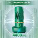 Fruit and Vegetable Washing Machine, Fruit and Vegetable Cleaner Device, Kitchen Gadget Food Purifier for Deep Cleaning Fruits, Vegetables, Rice, Meat and Tableware (Green)