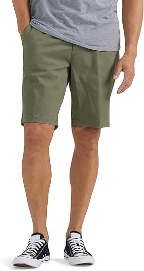 Lee Men's Extreme Motion Flat Front Short, Size 34
