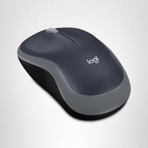 Logitech M185 Wireless Mouse, 2.4GHz with USB Mini Receiver, 12-Month Battery Life, 1000 DPI Optical Tracking, Ambidextrous, Compatible with PC, Mac, Laptop - Swift Grey