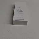 BAYKA White Floating Shelves for Wall  Rustic Wood Wall Shelves with Metal Brackets for Bathroom, Bedroom, Kitchen, or Living Room Decor Organization  Set of 3, Sturdy Storage with 22lb Capacity (15.7inches, C. White - Modern Minimalist Style)