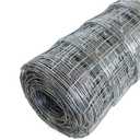 Cattle Panel for Deer Fence, Goat Fence, Cattle Fence - 4ft x 164ft 13Gauge Galvanized Steel Wire Field Fencing Roll for Livestock, Deer Proof Garden Barrier, Sheep, Horse and Poultry Yard Enclosure (Silver)