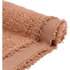 PH PandaHall Brown Plush Fabric 59 Inch Wide Lambs Wool Fabrics Sherpa Fleece Fabric Fuzzy Fabrics for DIY Craft Sewing Projects Costume Blankets Home Decor 1 Yard