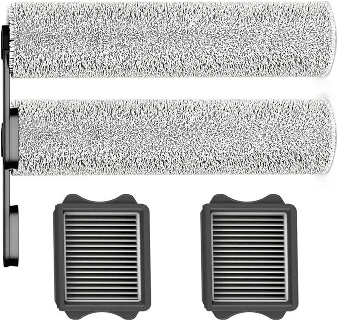 Wet And Dry Vacuum Cleaner Roller Brush & HEPA Filter Accessory Replacement Set. Compatible With Tineco IFloor 5 Breeze