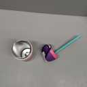 Owala Pink & Purple Water Bottle Leak Proof With Built In Straw