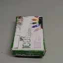 PREXTEX Christmas String Lights with Green Wire - 100 Count, 20 Ft Multicolored Christmas Tree Lights for Xmas Decorations Indoor and Outdoor - Incandescent String Light for Patios, Fences, Holidays