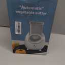 Electric Cheese Grater for Block Cheese - 3 in 1 Rotary Cheese Grater Electric Rotary Grater Salad Shooter Electric Slicer for Cheeses, Fruits, Vegetables and Nuts (Green)