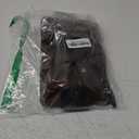 Thick Crazy Horse Leather Hiking Riding Travel Outdoor Belt Bag Fanny Waist Pack Small Phone Pouch For Men Women 380 (386 Brown)