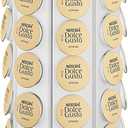 Soleebee Coffee Pod Carousel Holder Coffee Capsule Storage Organizer Compatible with 40 Keurig K-Cup Pods, Home or Office Kitchen Counter Organizer (White)