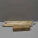 Gold Curtain Rod, 1 Inch Adjustable Heavy Duty Curtain Rods for Windows 48 to 84 Inch, Decorative Modern Window Treatment Rods, Telescopic Splicing Metal Drapery Pole, Easy Installation (36''-88'' (1 Pack))