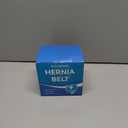 Tovrinala Hernia Belt for Men and Women, Hernia Support Truss for Single/Double Inguinal, Adjustable Waist Strap with 2 Removable Compression Pads, Black L