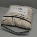 WARMDERN Khaki Boho Duvet Cover Set Queen Size, Striped Textured Tufted Bedding Set, 3 Piece Soft Washed Microfiber Duvet Cover with Zipper Closure (Khaki)