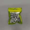 PATIKIL M12 x 1.0 Steel Hex Nuts, 30 Pack Metric Thread Zinc Plated Finished Hardware Nuts Screw Bolt Fasteners 7mm Height