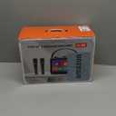 Karaoke Machine for Adults, Built-in 10.1" HD Lyrics Screen, Supports WiFi Bluetooth HDMI USB and TF, Portable Karaoke Player with 2 Wireless Microphones for Home Party Family Gathering (Black)