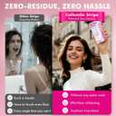 CALLSMILE Whitening Strips for Teeth Sensitive: 64 Strips Gentle Teeth Whitening Strips Enamel Safe Non-Slip Dry Strip Technology Residue Free Daily Oral Care, Mint